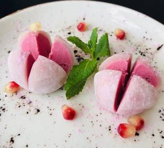 144. Mochi De Frambuesa