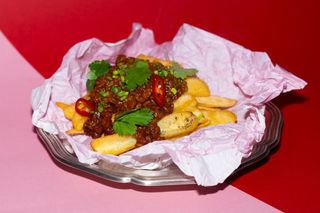 Картопляні діпи з Чілі кон карне