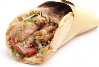 Piadina con kebab
