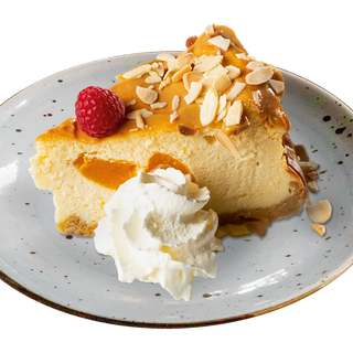 Sernik z brzoskwiniami