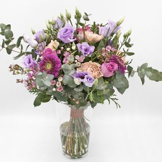 Ramo en tonos morados
