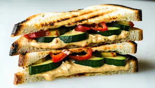 Tost z warzywami