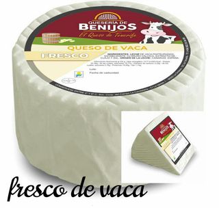 Queso Fresco De Vaca - Queseria De Benijos