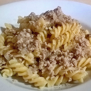 Raviolo alla Genovese con Burro e Parmigiano