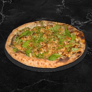 Pizza Trufa y Guanciale (33cm.)