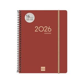 Agenda 2025 26 Ikon S/V E10 Blanco - 8422952397557