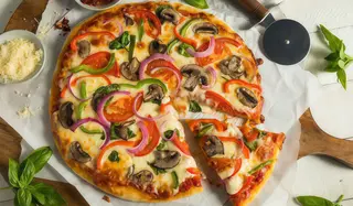 Pizza vegetariana (33 cm.)