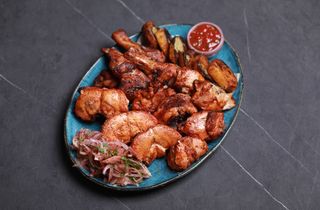 Հավի խորոված կարտոֆիլով