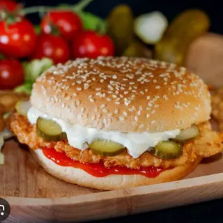 Burger crispy pui