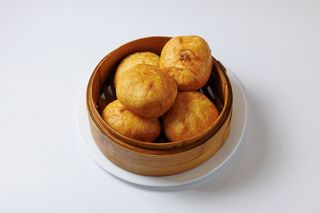 Жареные манты джусай/яйцо 5шт. 