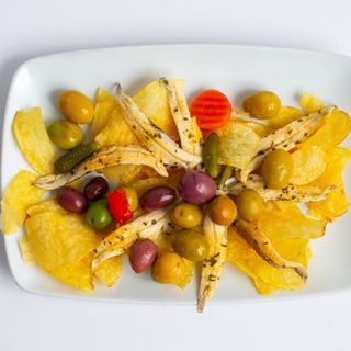 Tapa De Boquerones En Vinagre