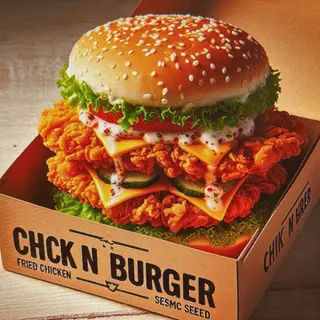 Menu grand chick burger
