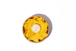 Naczos z sosem blue cheese