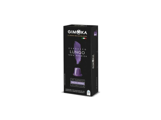 Кафе капсули GIMOKA LUNGO, съвместими със система Nespresso (10 бр)