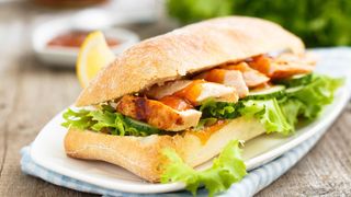 Pain spécial sandwich Escalope Grillé