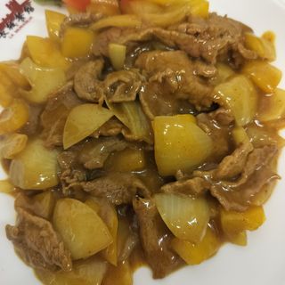 354 Vitello in salsa curry