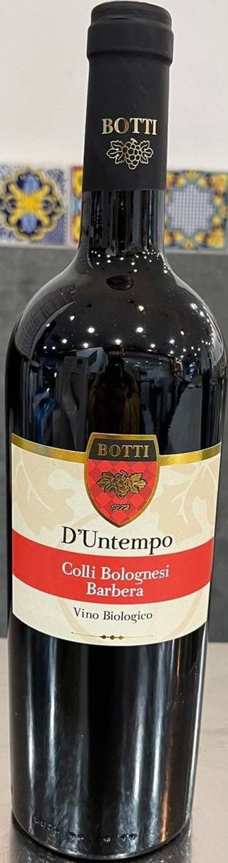 Barbera DOC D'Untempo (vino biologico) 75 cl