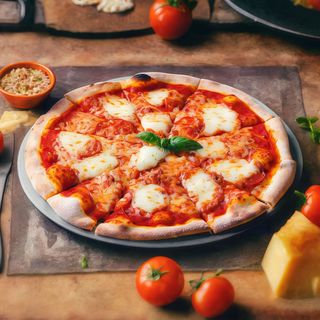 01 Pizza Margarita (Mediana)