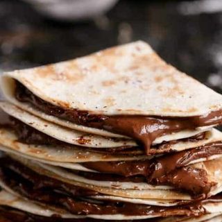 Wrap nutella