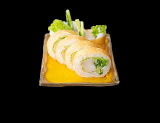 Rolka w płatku sojowym futomaki z rybą maślaną 6szt