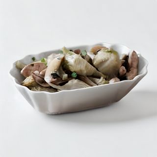 Carciofi con funghi