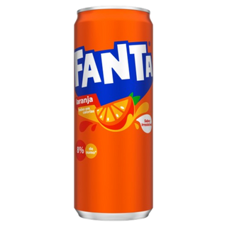 Fanta Laranja 0,33 Lata