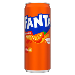 Fanta Laranja 0,33 Lata