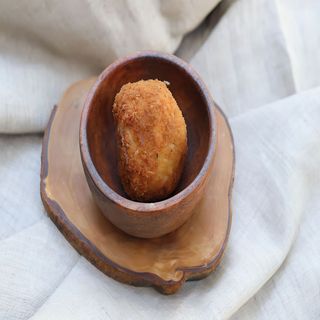 Croqueta de puerros y queso brie (1 ud.)