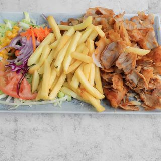 Plato Kebab de pollo