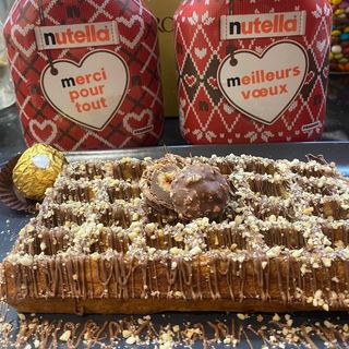 Gaufre Ferrero Rocher
