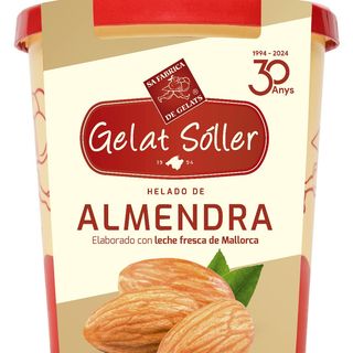 Helado Sóller almendra (400 Ml.)