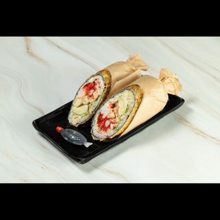 შემწვარი კადო კრევეტებით