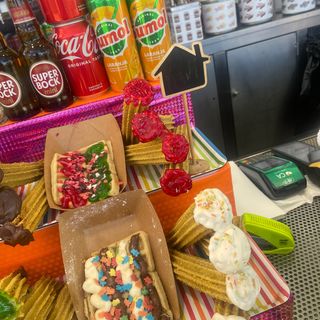 Churros Recheados Morango