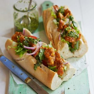 Baguette tikka