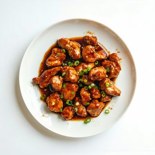 Pui cu ghimbir pe placa incinsa