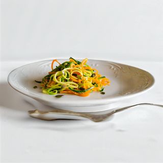 154. Spaghetti italiani con verdure