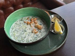 Окрошка з креветками(370г)