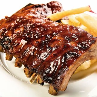 Costillar BBQ Medio 350g.