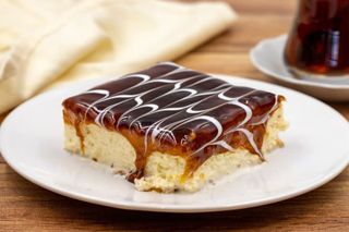 كيكة تركيا بالحليب 6 اشخاص 