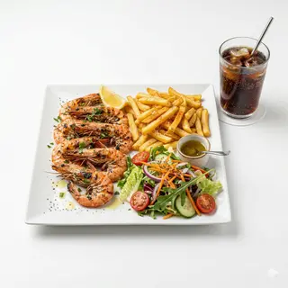 Menú Plato De Gambas (6 Uds.)