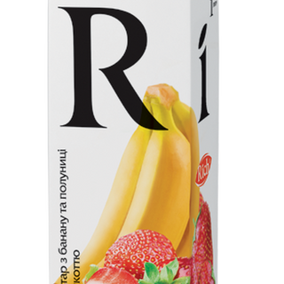 Сік Rich 1л. Банан-полуниця