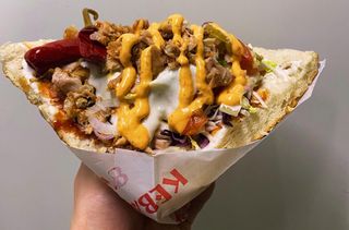 Kebab w bułce