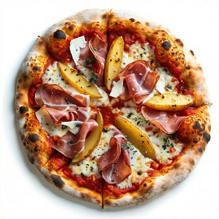 9. Saltimbocca con salsiccia di maiale, provola d'Agerola, patate al forno