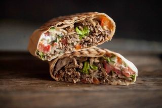 ШАУРМА С ГОВЯДИНОЙ (БОЛЬШАЯ) (400г)