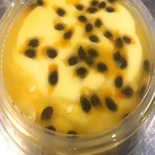 Mousse de maracujá / Mousse de maracuyá