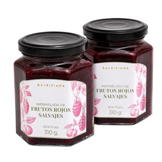 Mermelada artesanal de frutos rojos 310GR