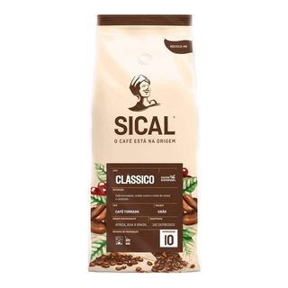 Café em Grão Torrado Sical 1Kg