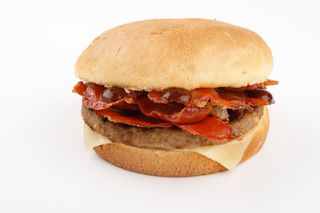 Bacon special con patate fritte