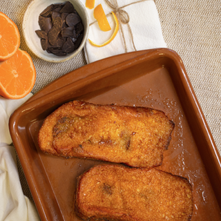 Torrija Chocolate Y Naranja 