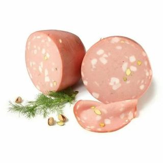 Mortadella cu Fistic (pret raportat la 100g)